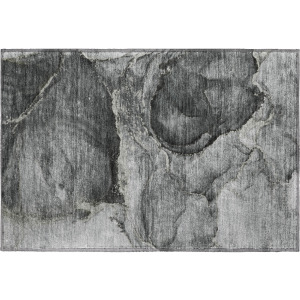 Luxury Washable Odyssey Charcoal Rug