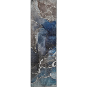 Luxury Washable Odyssey Blue 2'3