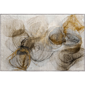 Luxury Washable Odyssey Beige Rug