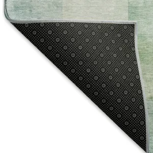 Machine Washable Indoor/Outdoor Pacifica Seafoam 2\'3\" x 7\'6\" Runner Rug