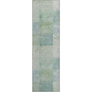 Machine Washable Indoor/Outdoor Pacifica Seafoam 2'3