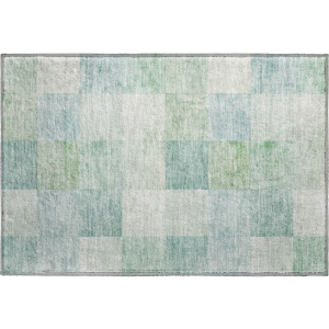 Machine Washable Indoor/Outdoor Pacifica Seafoam Rug