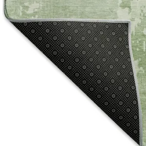 Machine Washable Indoor/Outdoor Pacifica Mint 5\' x 7\'6\" Rug