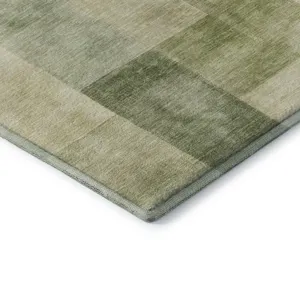 Machine Washable Indoor/Outdoor Pacifica Aloe 8\' x 10\' Rug