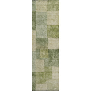 Machine Washable Indoor/Outdoor Pacifica Aloe 2'3