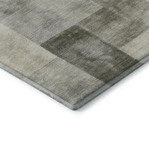 Machine Washable Indoor/Outdoor Pacifica Taupe 8\' x 10\' Rug