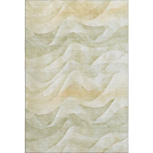 Machine Washable Indoor/Outdoor Pacifica Aloe Rug
