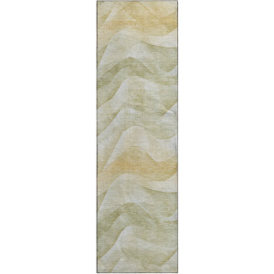 Machine Washable Indoor/Outdoor Pacifica Aloe 2'3