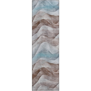 Machine Washable Indoor/Outdoor Pacifica Mocha 2'3