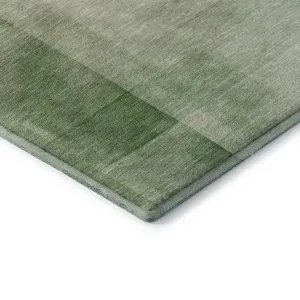 Machine Washable Indoor/Outdoor Pacifica Aloe 5\' x 7\'6\" Rug