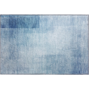 Machine Washable Indoor/Outdoor Pacifica Blue Rug
