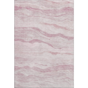 Machine Washable Indoor/Outdoor Pacifica Pink Rug