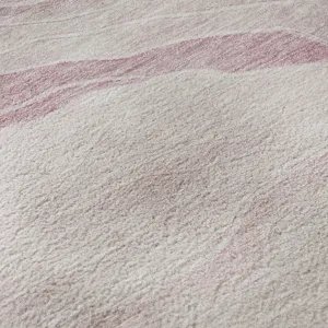 Machine Washable Indoor/Outdoor Pacifica Pink 5\' x 7\'6\" Rug