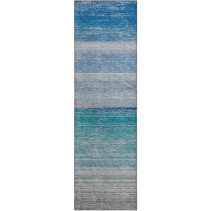 Machine Washable Indoor/Outdoor Pacifica Sky 2'3