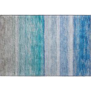 Machine Washable Indoor/Outdoor Pacifica Sky Rug
