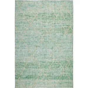 Luxury Washable Indoor/Outdoor Portico Aloe 5\' x 7\'6\" Rug