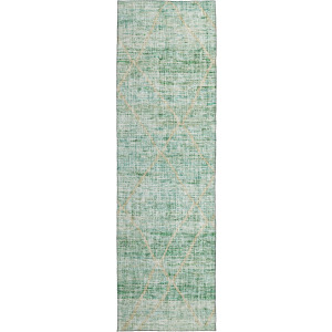 Luxury Washable Indoor/Outdoor Portico Aloe 2'3
