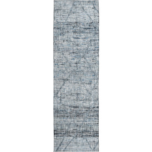 Luxury Washable Indoor/Outdoor Portico Blue 2'3