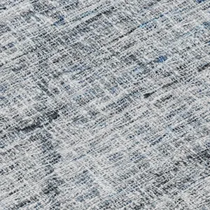 Luxury Washable Indoor/Outdoor Portico Blue 8\' x 10\' Rug