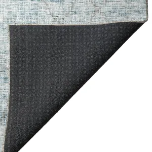 Luxury Washable Indoor/Outdoor Portico Teal 9\' x 12\' Rug