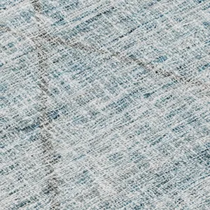 Luxury Washable Indoor/Outdoor Portico Teal 9\' x 12\' Rug