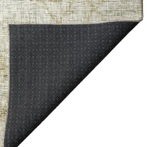 Luxury Washable Indoor/Outdoor Portico Wheat 9\' x 12\' Rug