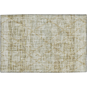 Luxury Washable Indoor/Outdoor Portico Wheat Rug