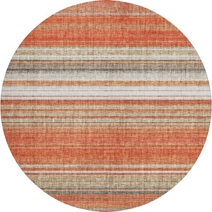 Luxury Washable Indoor/Outdoor Portico Coral Rug