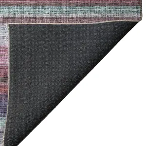 Luxury Washable Indoor/Outdoor Portico Lavender 10\' x 14\' Rug