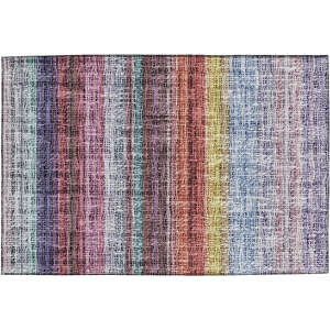 Luxury Washable Indoor/Outdoor Portico Lavender Rug
