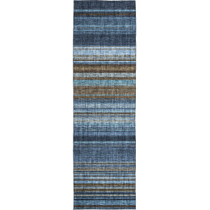 Luxury Washable Indoor/Outdoor Portico Navy 2'3