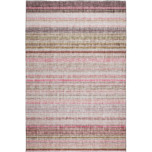 Luxury Washable Indoor/Outdoor Portico Pink Rug