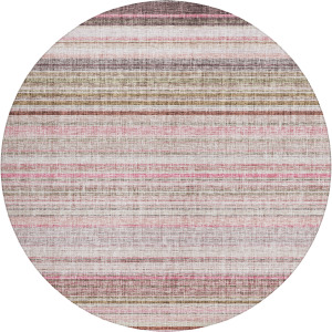 Luxury Washable Indoor/Outdoor Portico Pink Rug