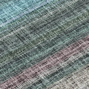 Luxury Washable Indoor/Outdoor Portico Sage 2\'3\" x 7\'6\" Runner Rug