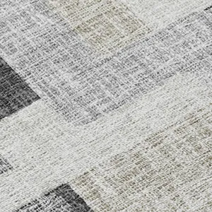 Luxury Washable Indoor/Outdoor Portico Gray 10\' x 14\' Rug