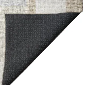 Luxury Washable Indoor/Outdoor Portico Ivory 8\' x 8\' Round Rug