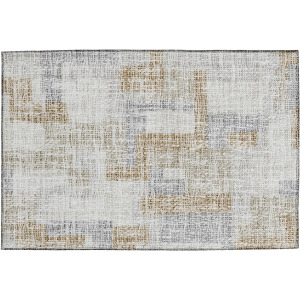 Luxury Washable Indoor/Outdoor Portico Ivory Rug