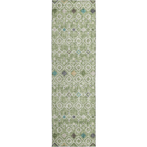 Luxury Washable Indoor/Outdoor Portico Aloe 2'3