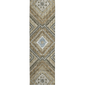 Luxury Washable Indoor/Outdoor Portico Beige 2'3