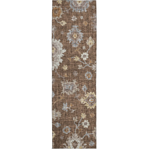 Luxury Washable Indoor/Outdoor Portico Chocolate 2'3