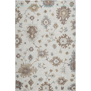Luxury Washable Indoor/Outdoor Portico Ivory Rug