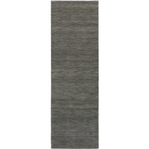 Rafia Charcoal Runner Rug