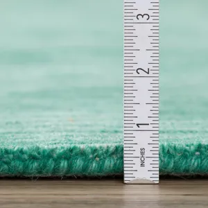 Rafia Emerald 10\' x 10\' Square Rug