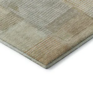 Luxury Washable Indoor/Outdoor Ravenna Beige 10\' x 14\' Rug