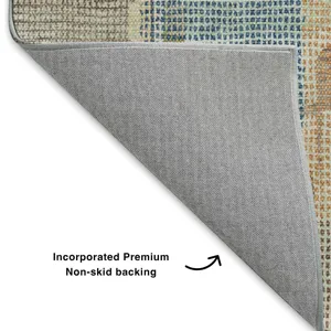 Luxury Washable Indoor/Outdoor Ravenna Putty 2\'6\" x 3\'10\" Rug