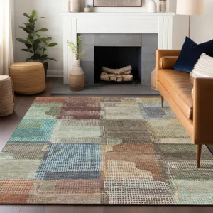 Luxury Washable Indoor/Outdoor Ravenna Putty 2\'6\" x 3\'10\" Rug