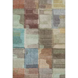 Luxury Washable Indoor/Outdoor Ravenna Putty 2\'6\" x 3\'10\" Rug