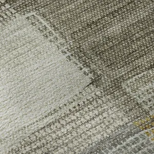 Luxury Washable Indoor/Outdoor Ravenna Taupe 1\'8\" x 2\'6\" Rug