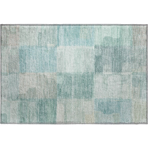 Luxury Washable Indoor/Outdoor Ravenna Teal Rug