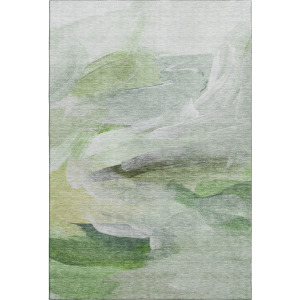 Luxury Washable Indoor/Outdoor Ravenna Aloe Rug